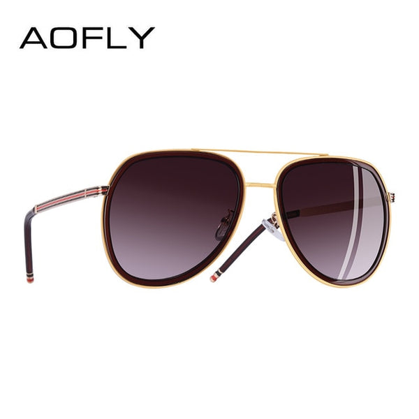 Michael Polarized Pilot Sunglasses
