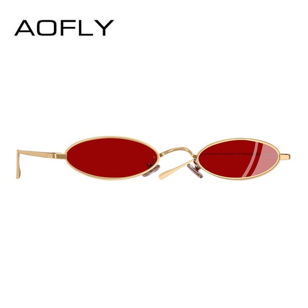 Andrew Small Oval Sunglasses