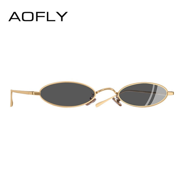 Andrew Small Oval Sunglasses