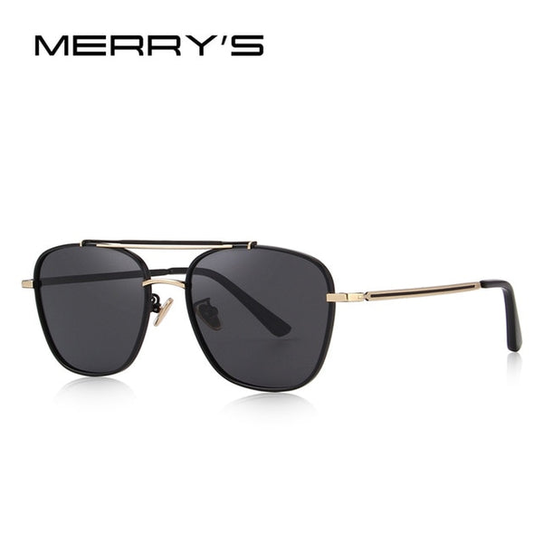 David Polarized Square Sunglasses