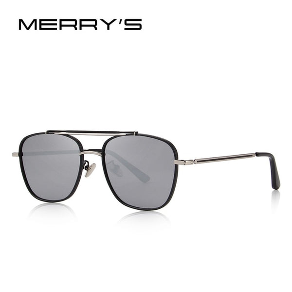 David Polarized Square Sunglasses