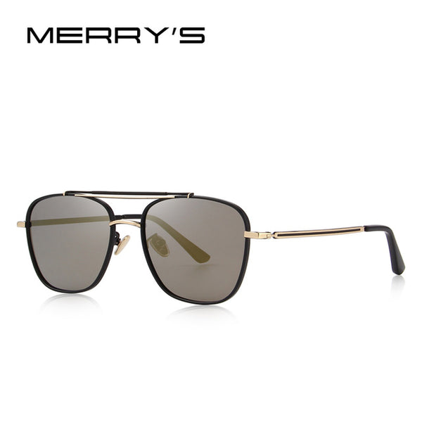 David Polarized Square Sunglasses